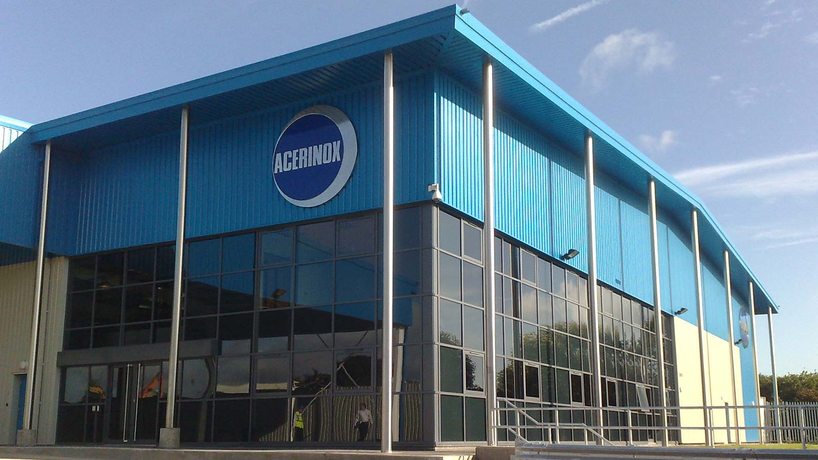 Acerinox warehouse and office space.