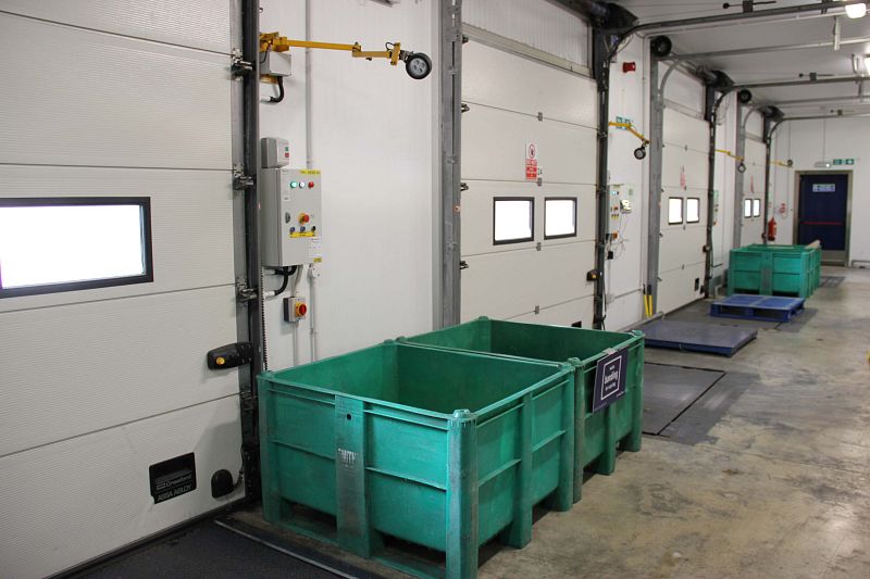 Loading Bays at food processing factory