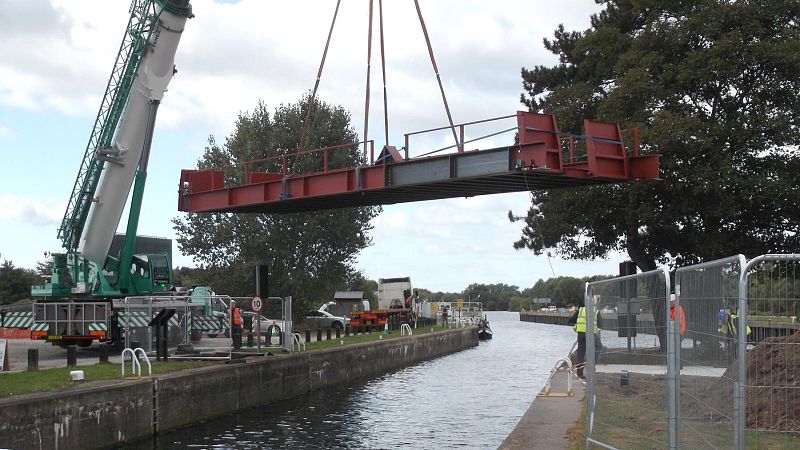 Class A bridge on the river Trent