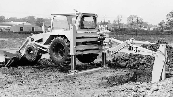 JCB digger from the seventies